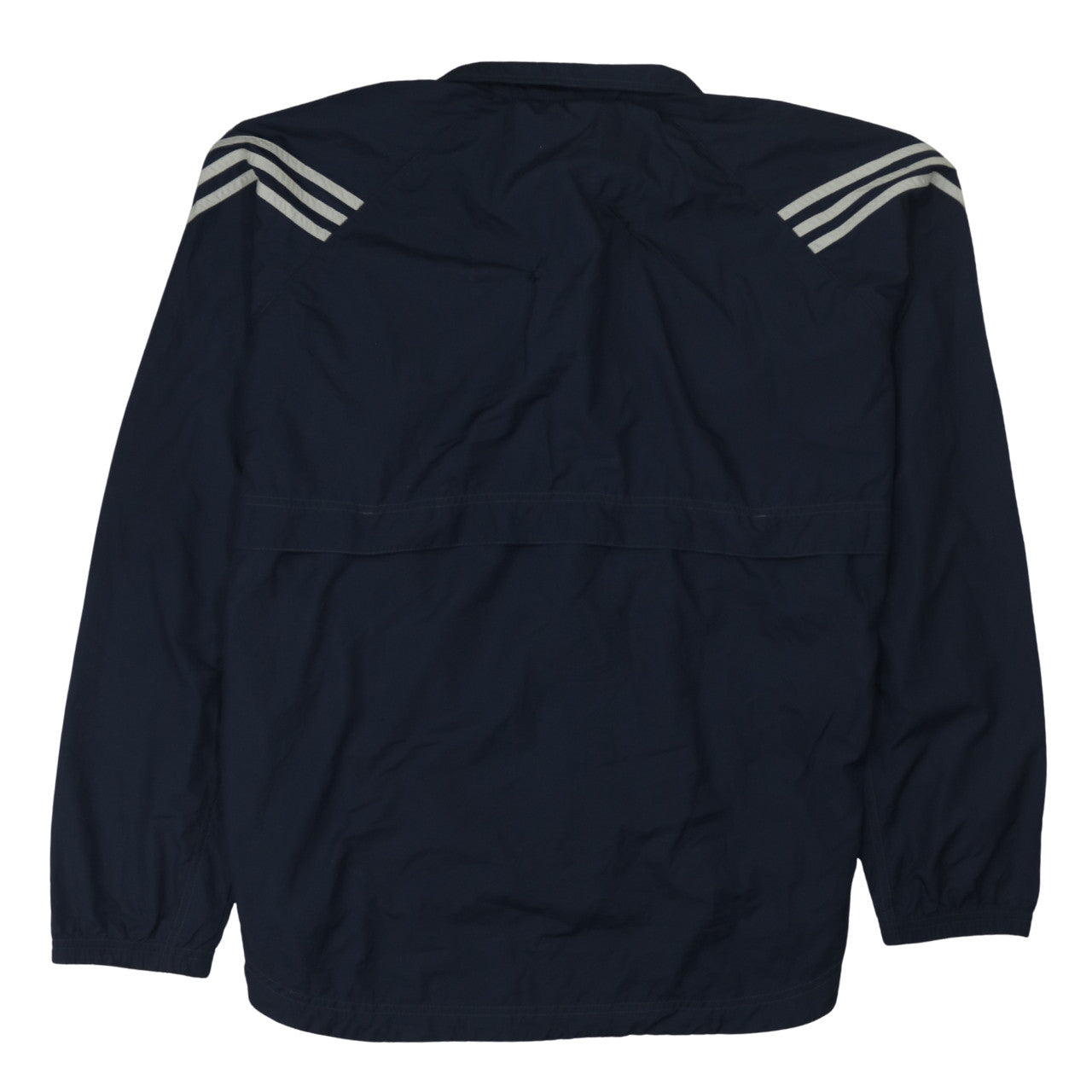 Adidas Men's Blue Track Jacket L Full Zip Lightweight Sportswear