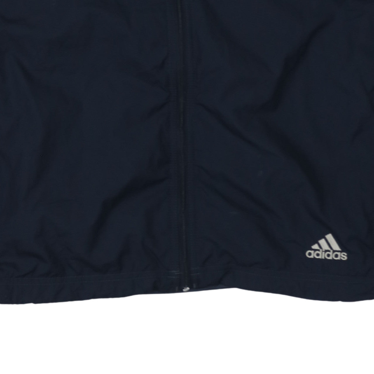 Adidas Men's Blue Track Jacket L Full Zip Lightweight Sportswear