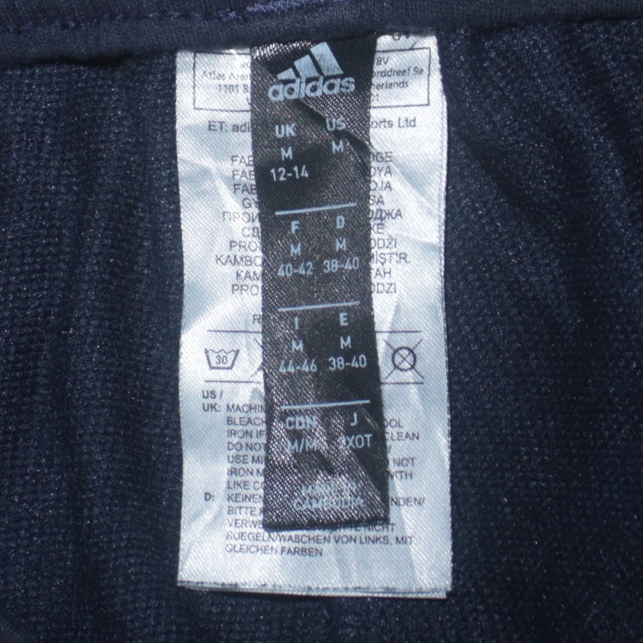 Adidas Women Navy Blue Jogger Sweatpants UK 12-14 M