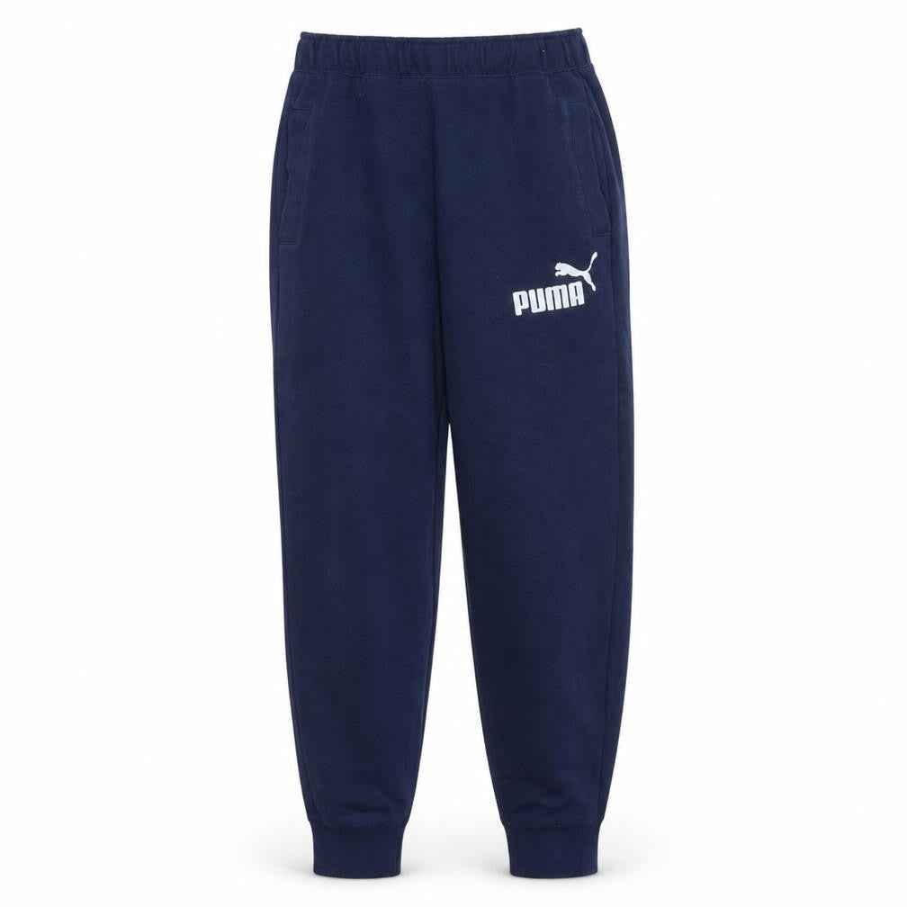 Puma Womens Blue Small Fleece Sweatpants Joggers Sportswear