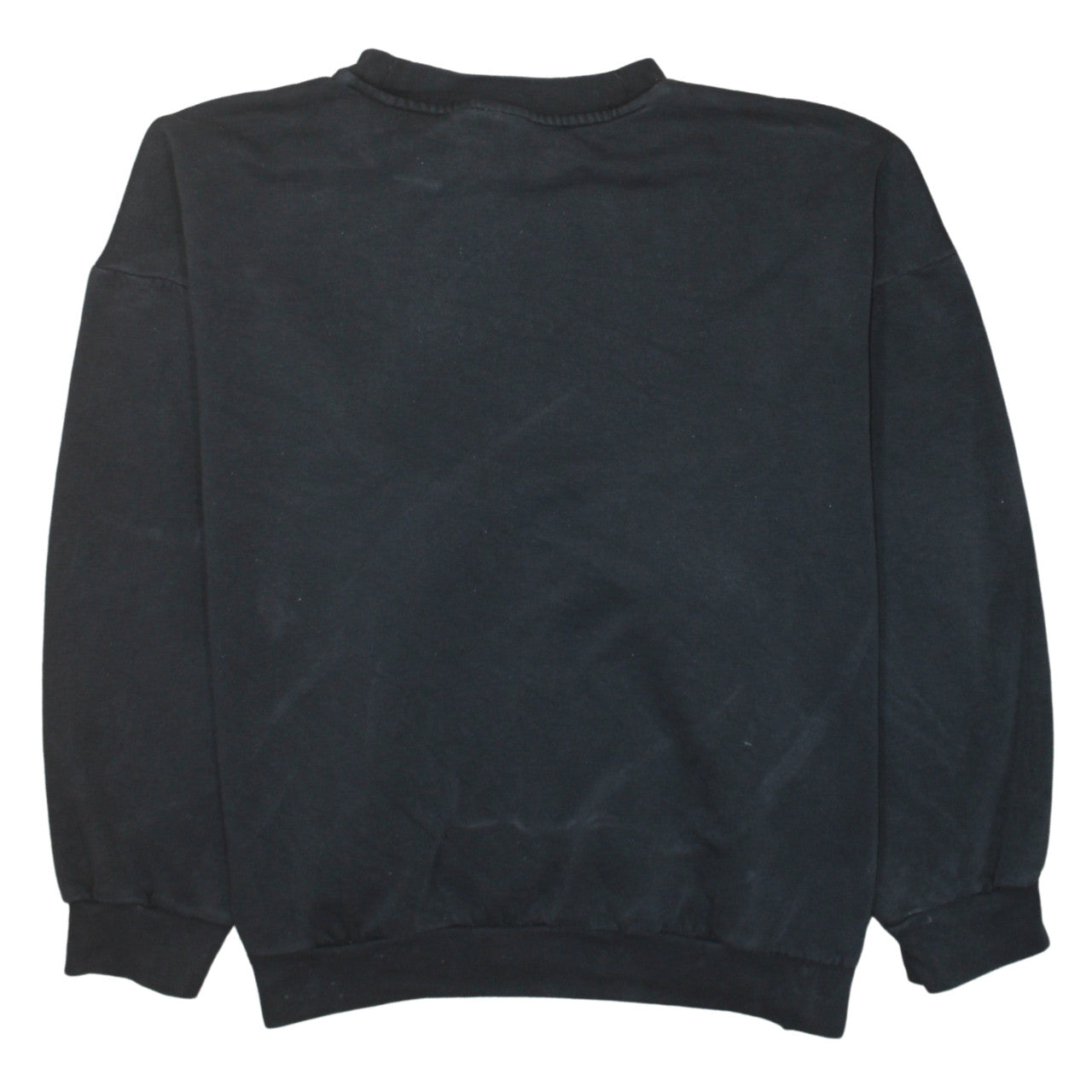 Adidas Women Black Crew Neck Pullover Sweatshirt Size 12