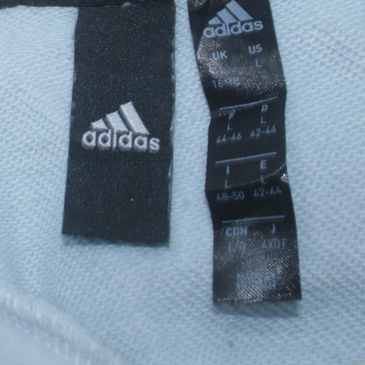 Adidas Womens Light Blue Pullover Hoodie Size L Logo Sportswear