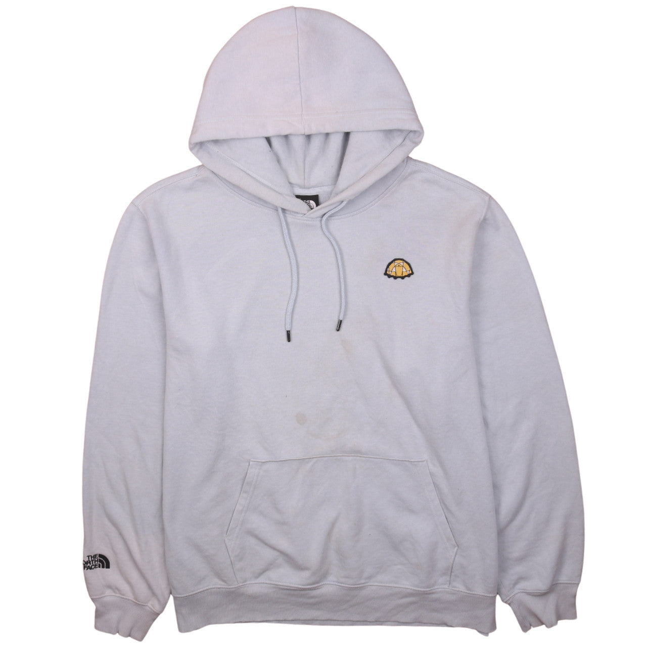 The North Face Mens White Pullover Hoodie XL Fleece