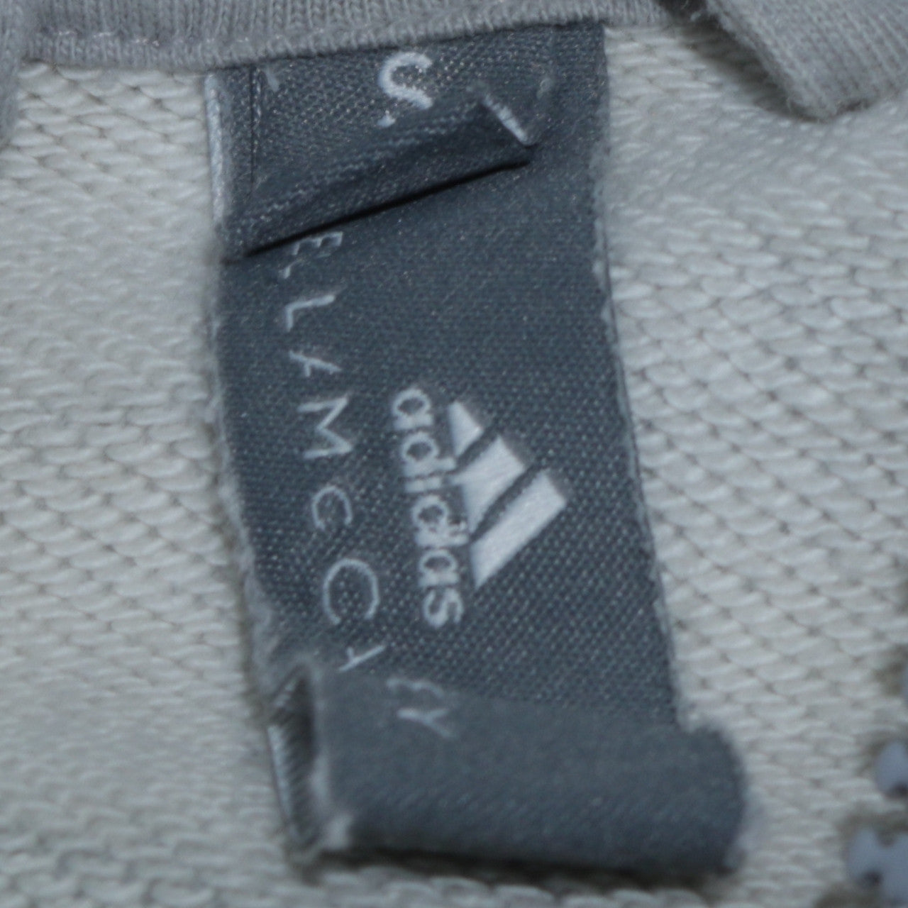 Adidas by Stella McCartney Grey Full Zip Hoodie Unisex S Regular