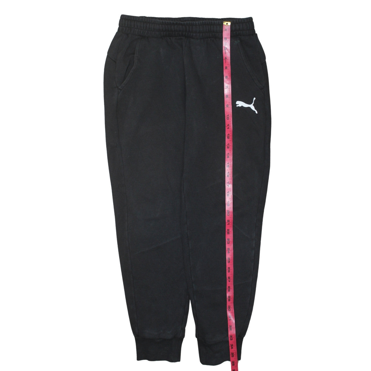 Puma Men's Black Jogger Sweatpants M Regular Fit Casual