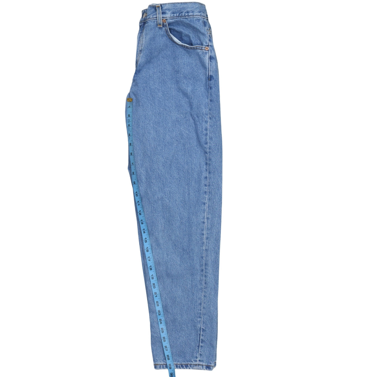 Levi's Women's Blue 550 Relaxed High Rise Tapered Jeans Size 8