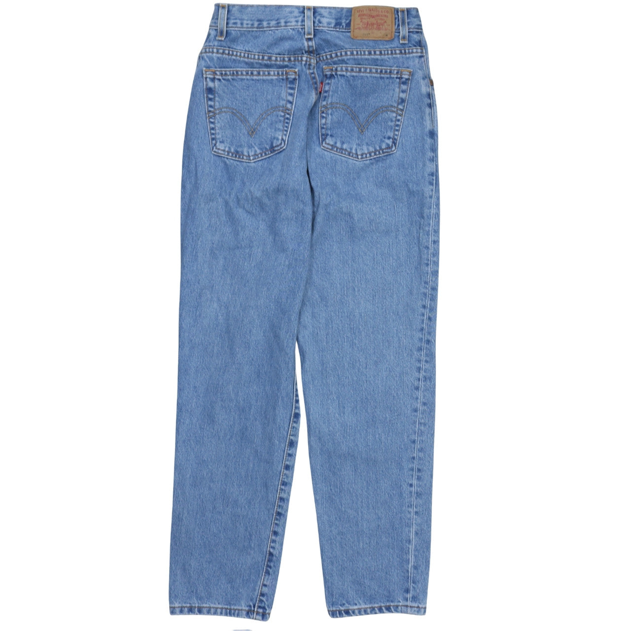 Levi's Women's Blue 550 Relaxed High Rise Tapered Jeans Size 8