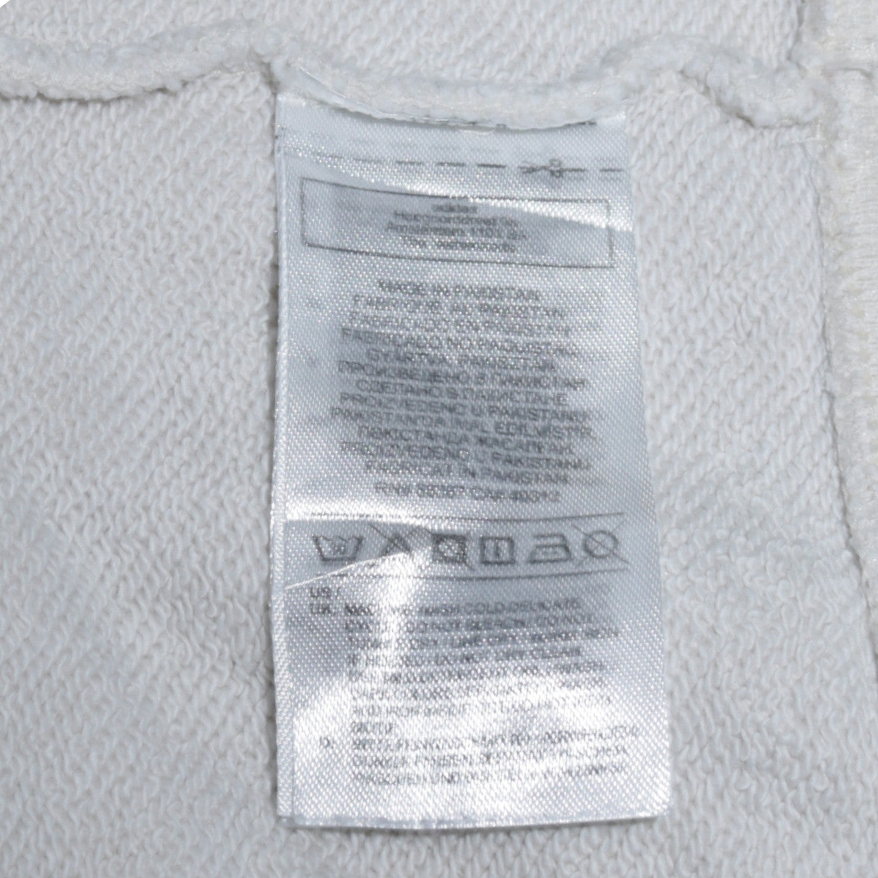 Adidas Women's Ivory Hoodie Size 10 Pullover Cotton Blend
