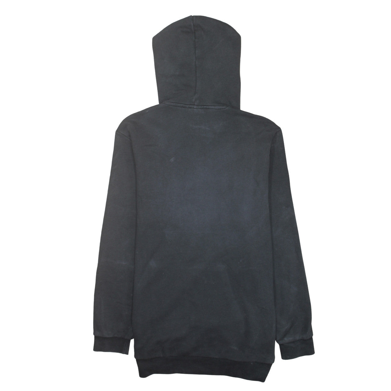 Adidas Men’s Black Pullover Hoodie Size L Logo Fleece Sweatshirt