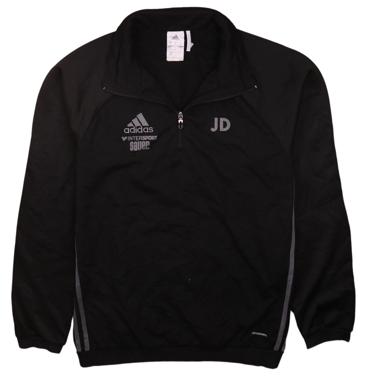 Adidas Men’s Black 1/2 Zip ClimaWarm Sweatshirt M Sports Top