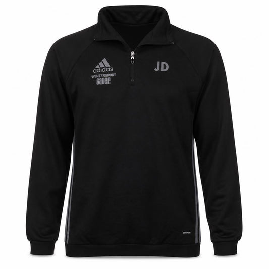Adidas Men’s Black 1/2 Zip ClimaWarm Sweatshirt M Sports Top