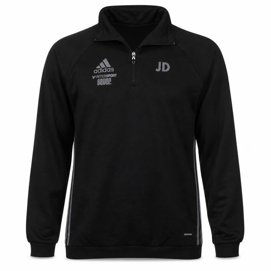 Adidas Men’s Black 1/2 Zip ClimaWarm Sweatshirt M Sports Top