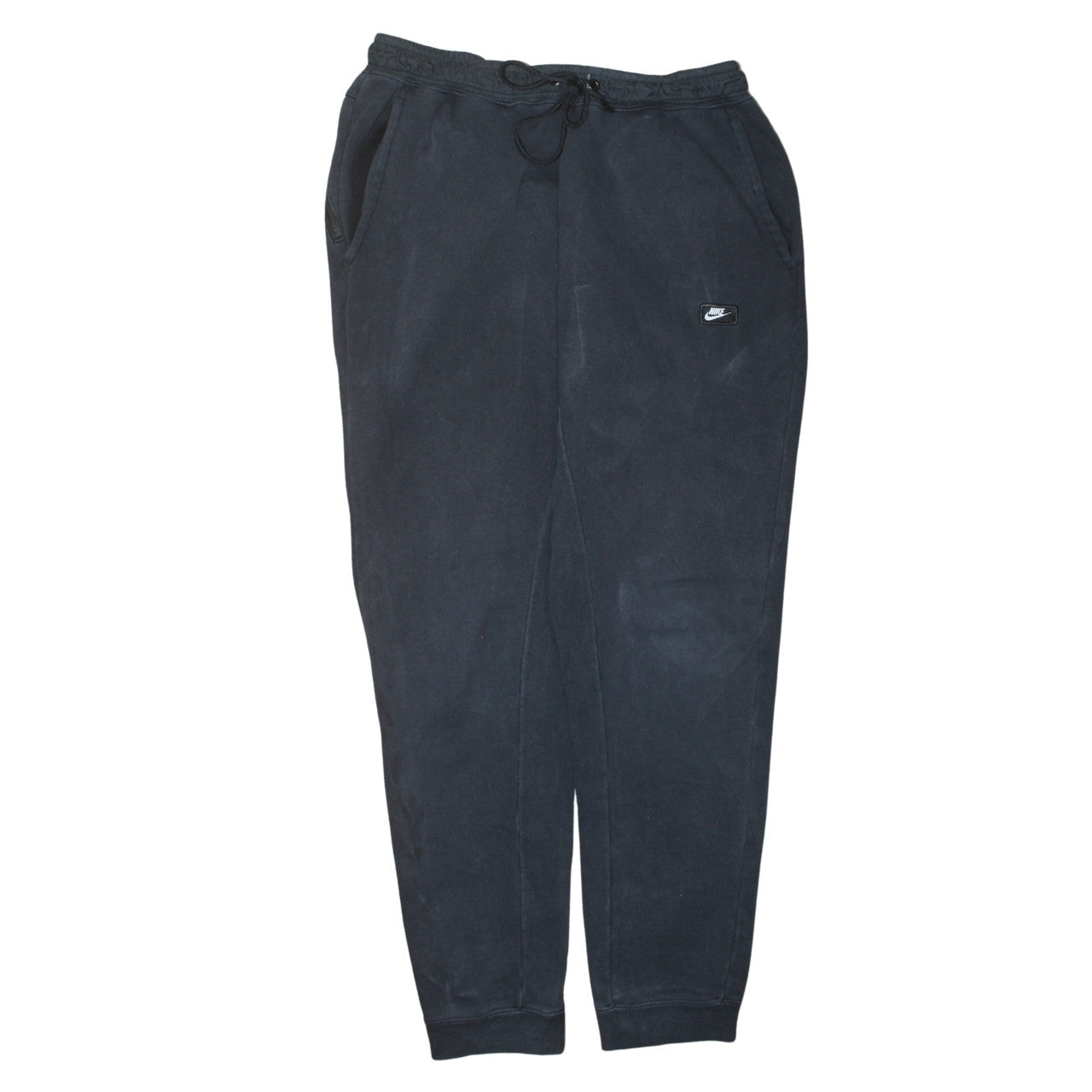 Nike Men's Black Joggers Sweatpants M Regular Fit Cotton Blend