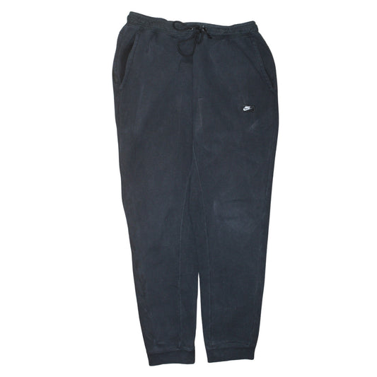 Nike Men's Black Joggers Sweatpants M Regular Fit Cotton Blend