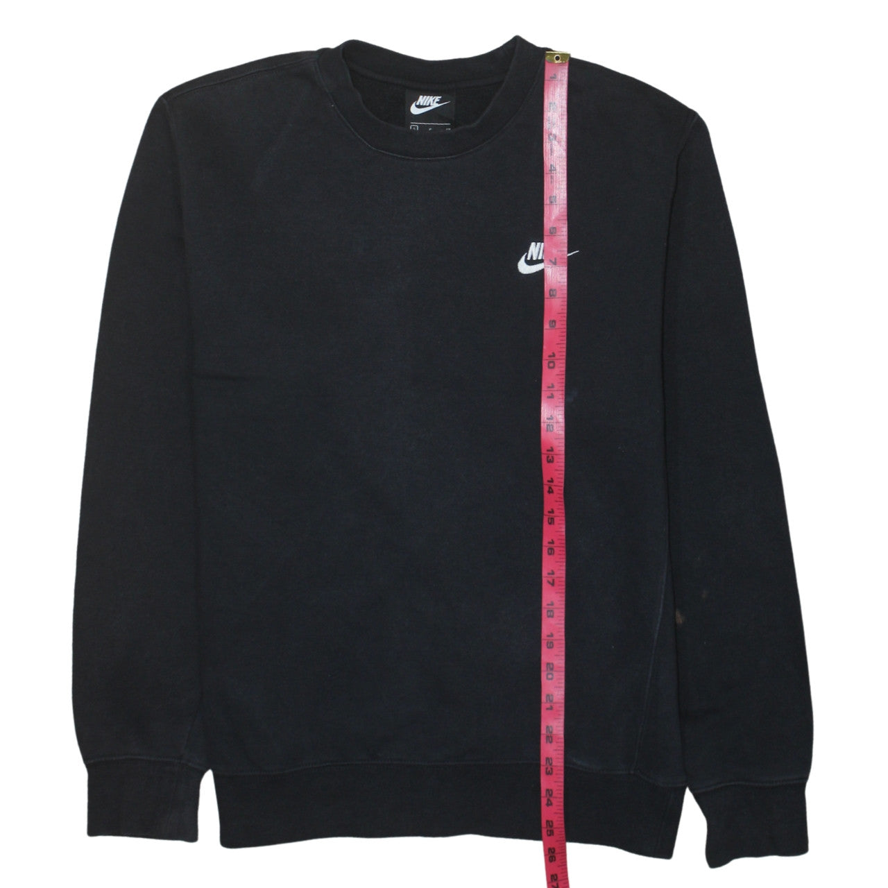 Nike Men's Black Small Pullover Crew Neck Sweatshirt