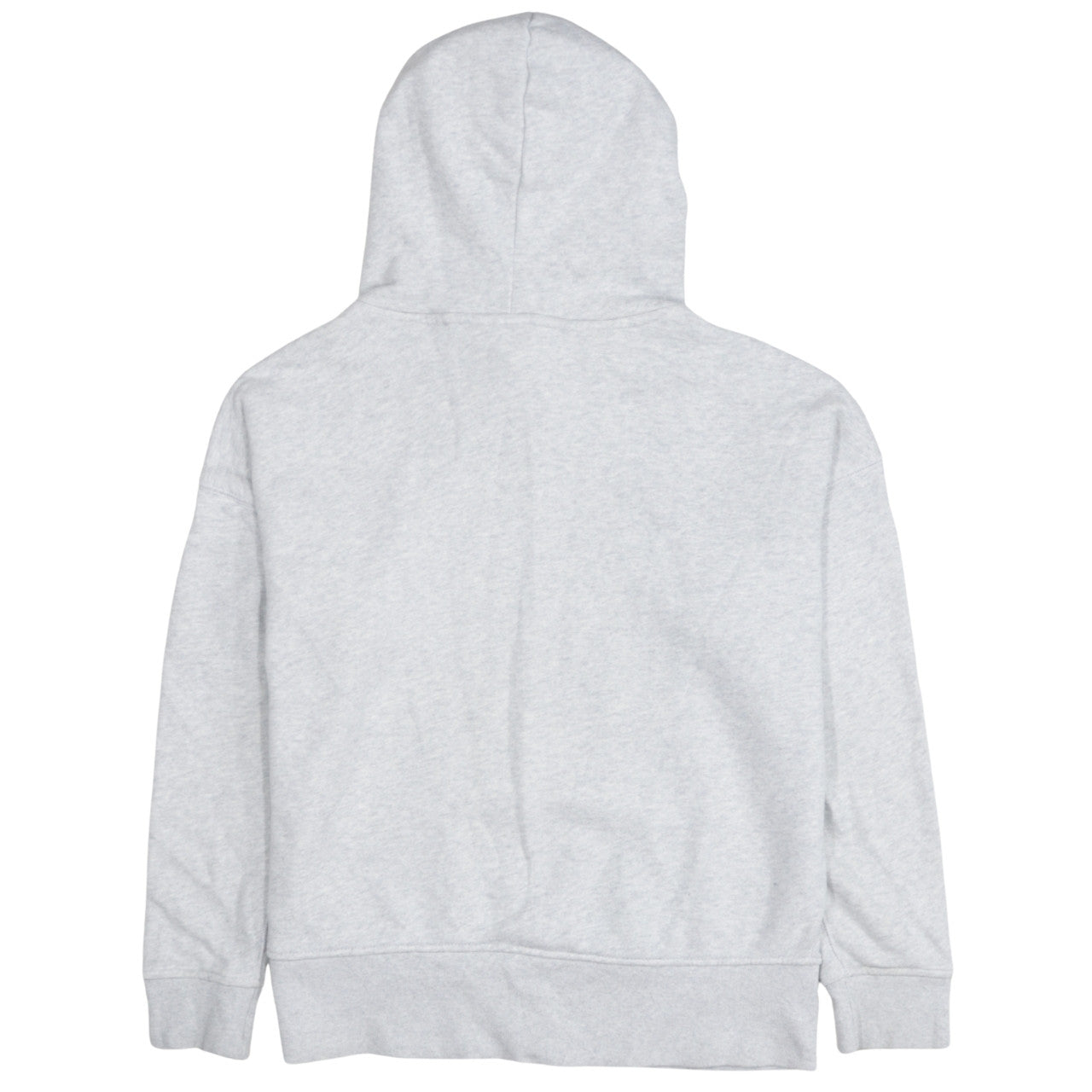 Adidas Womens Grey Pullover Hoodie Size M Regular Cotton Blend