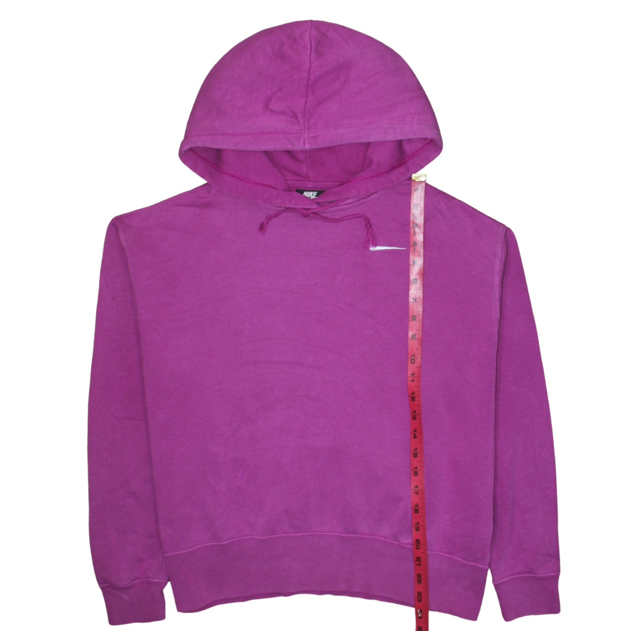 Nike Women’s Pink Pullover Hoodie Small Cotton Blend Lined
