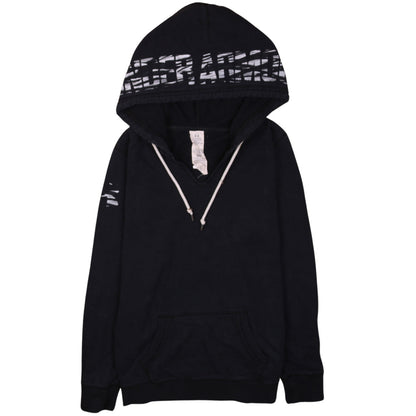 Under Armour Womens Black Pullover Hoodie Size L ColdGear Fleece