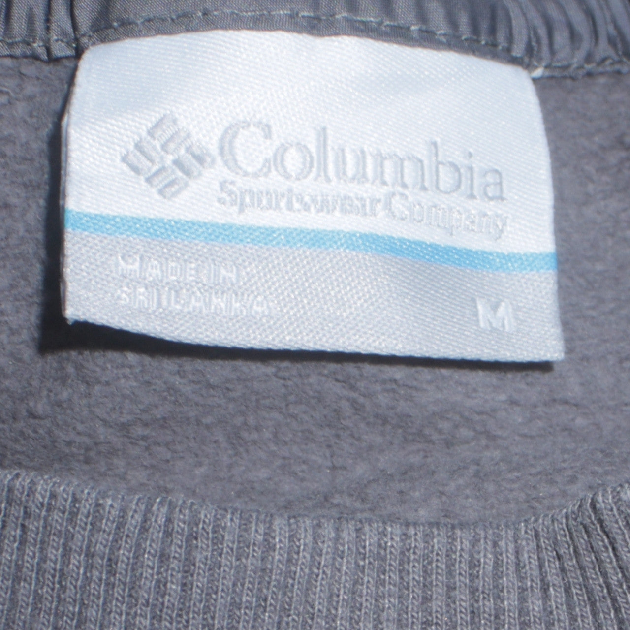 Columbia Mens Grey Crew Neck Sweatshirt M Classic Fit
