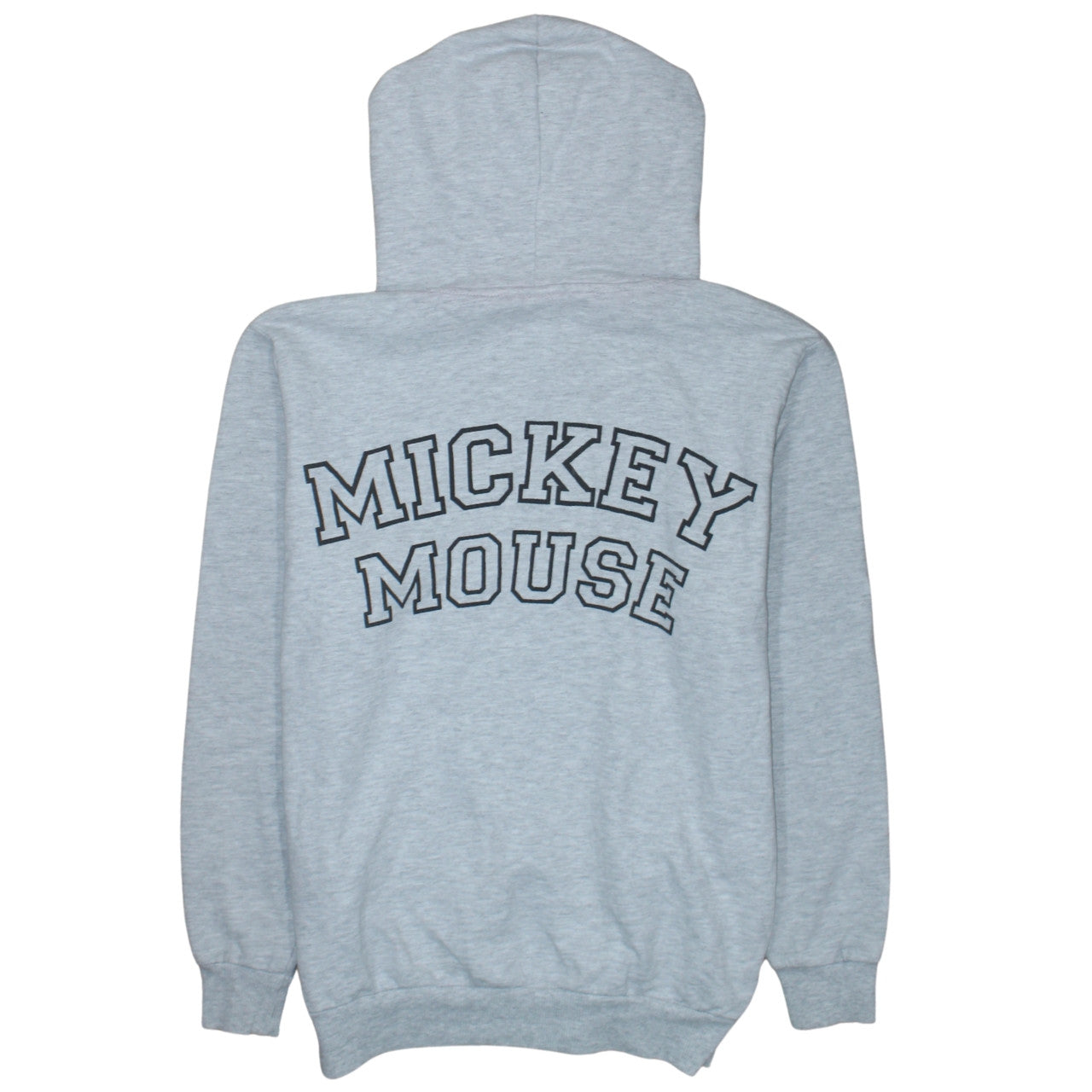 Disney Women Grey Full Zip Hoodie Size 14 Mickey Mouse 1928 Graphic