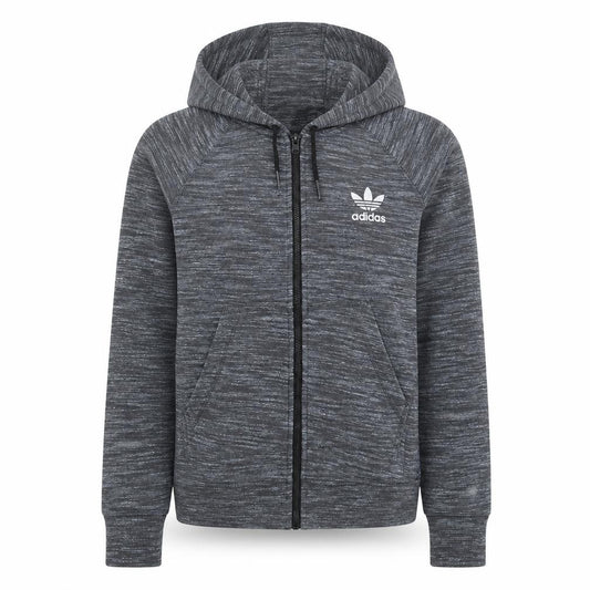 Adidas Women’s Grey Full Zip Hoodie XS - Hooded Sweatshirt