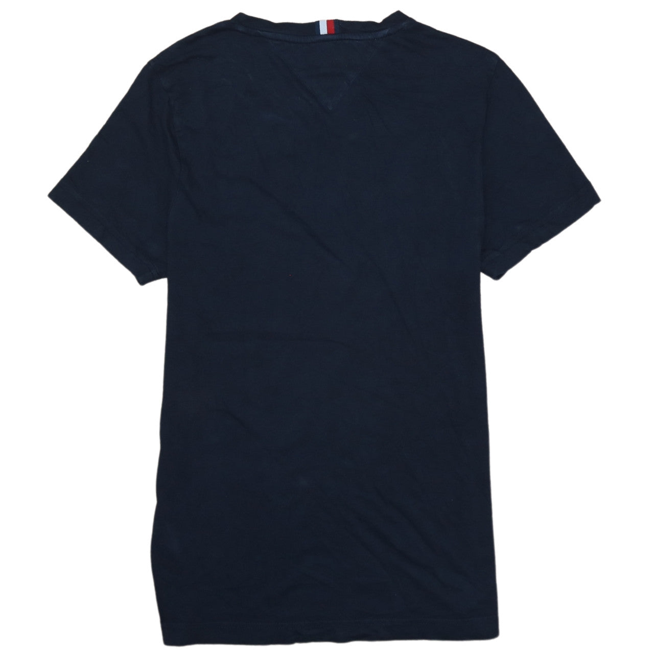 Tommy Hilfiger Women's Black XS Organic Cotton Crew Neck T-Shirt