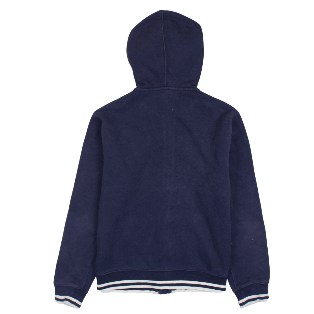 Ralph Lauren Boys Navy Full Zip Hoodie Size 14-16 Years Cotton Blend