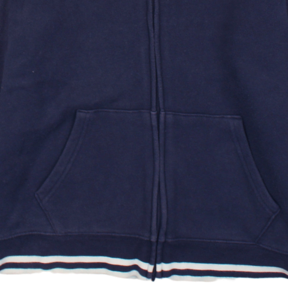 Ralph Lauren Boys Navy Full Zip Hoodie Size 14-16 Years Cotton Blend