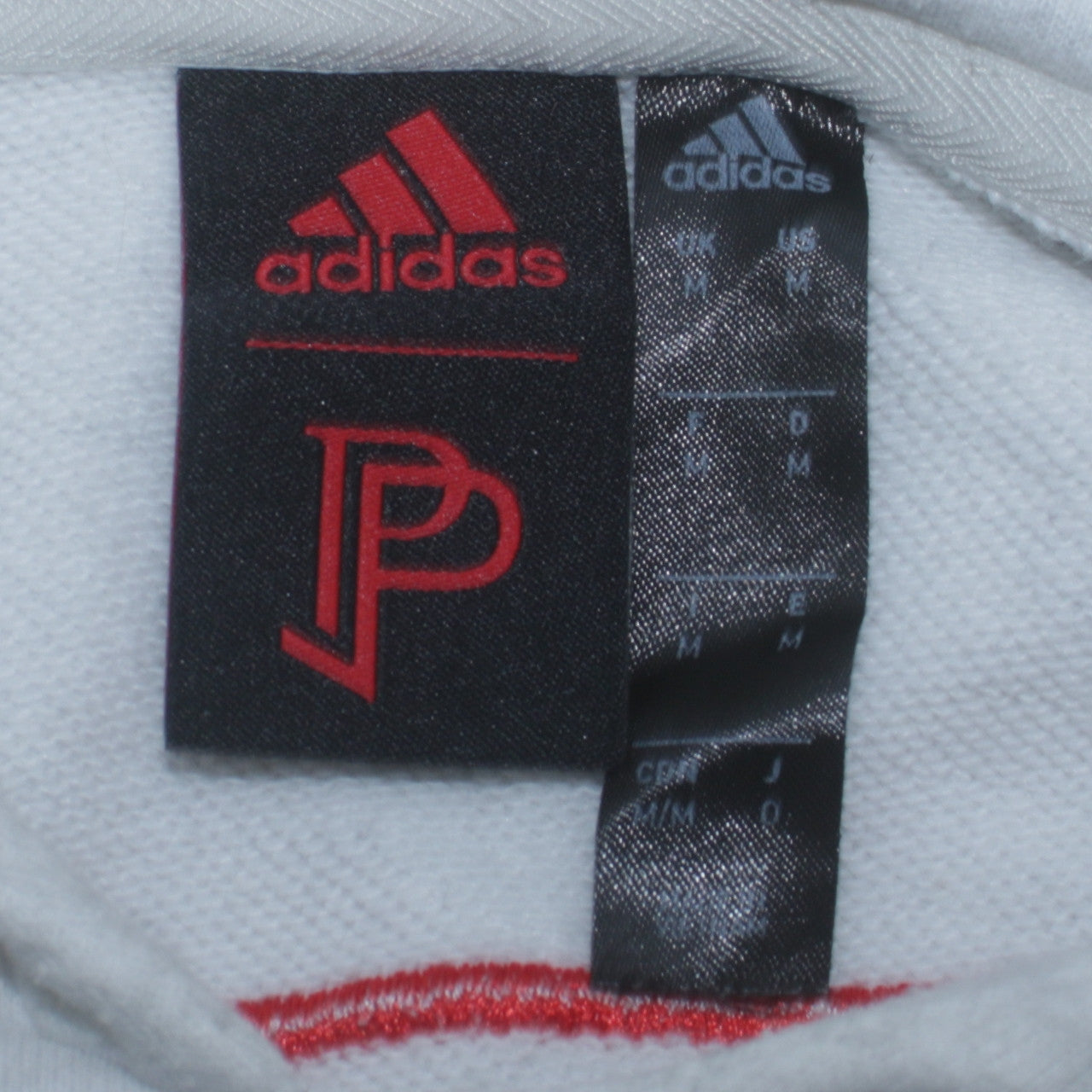 Adidas Men's Grey Pullover Hoodie Size M Sports Fleece Logo