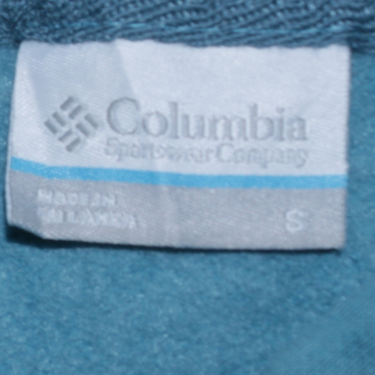 Columbia Women’s Blue Pullover Hoodie Small Cotton Casual