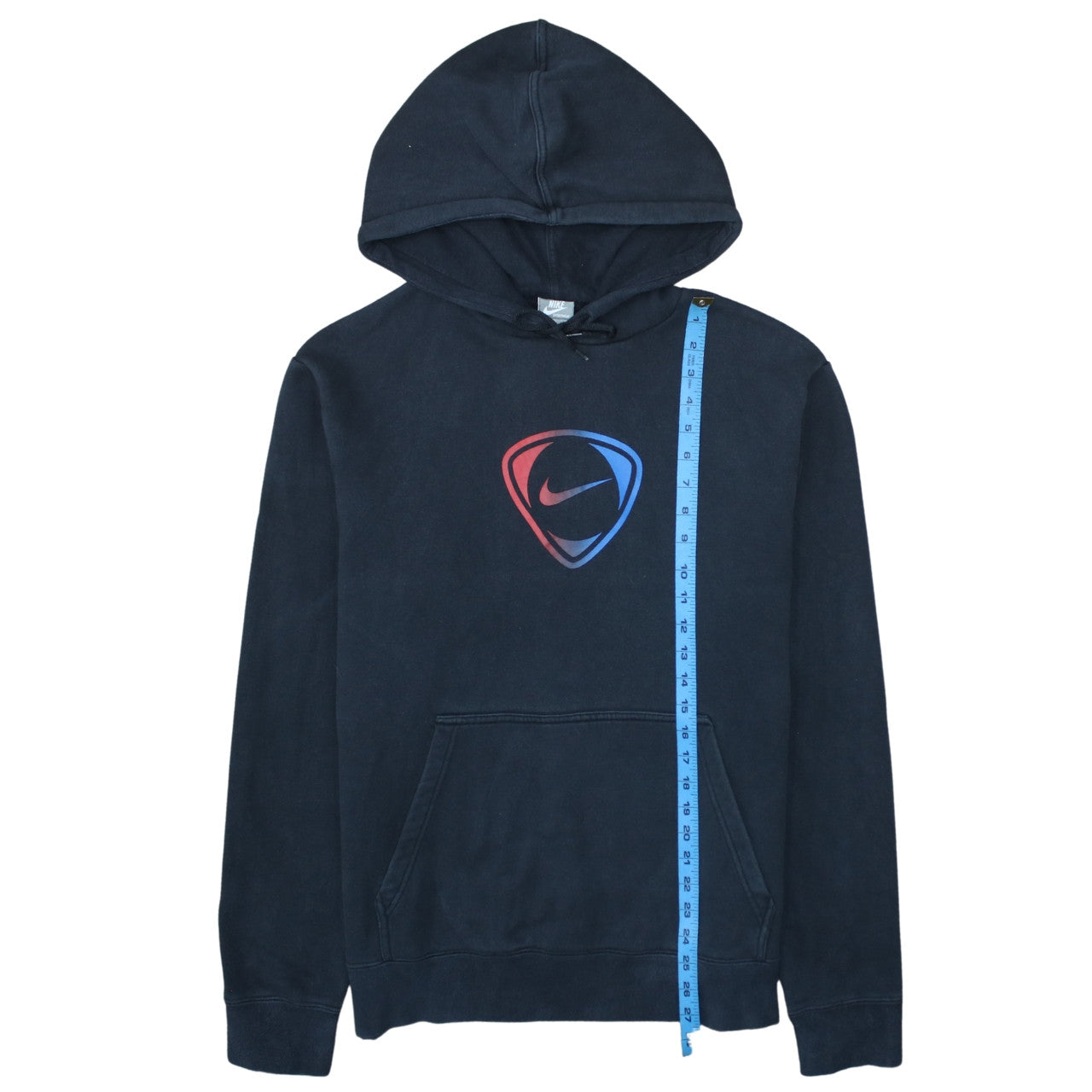 Nike Mens Black Pullover Hoodie L Sportswear Fleece Sweatshirt