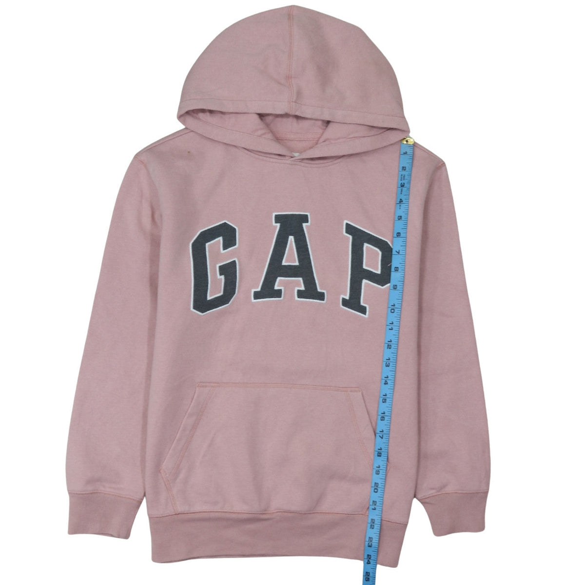 GAP Girls Pink Logo Pullover Hoodie 2XL Fleece Casual Sweatshirt