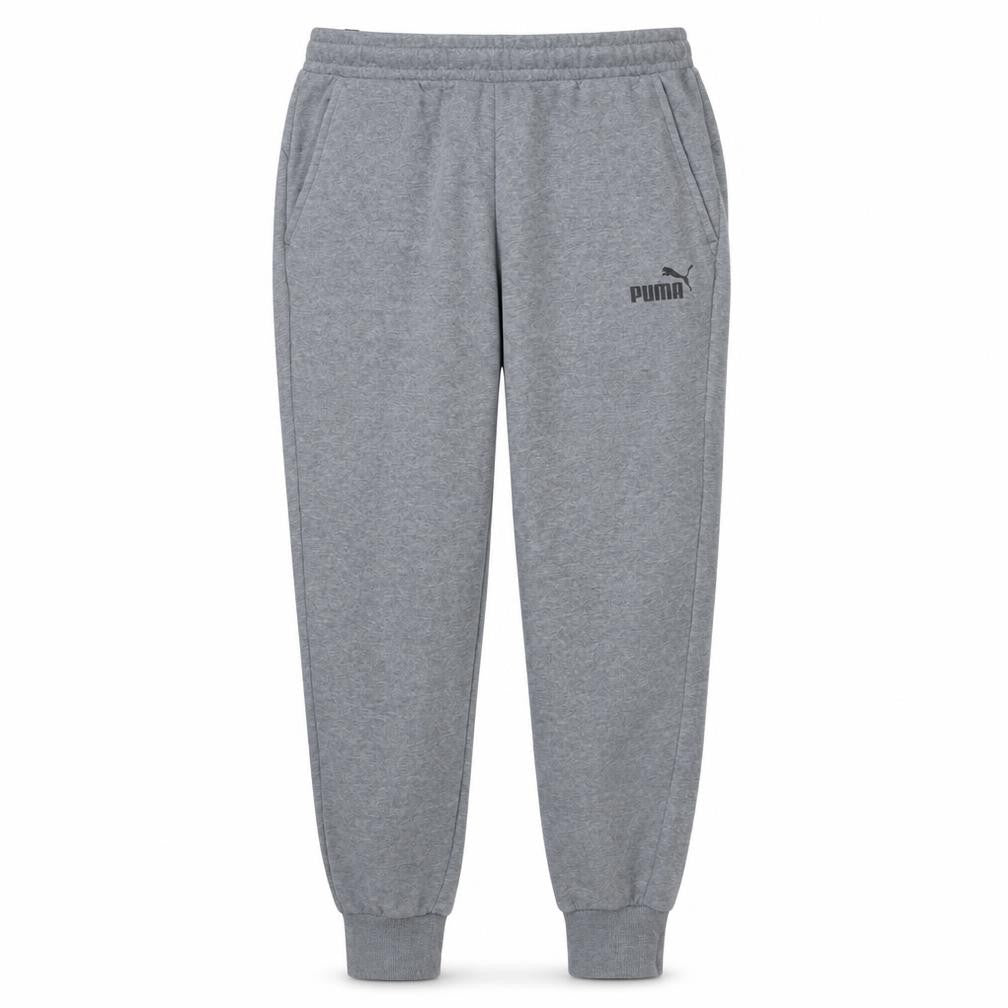 Puma Men's Grey Jogger Sweatpants Size L Regular Fit