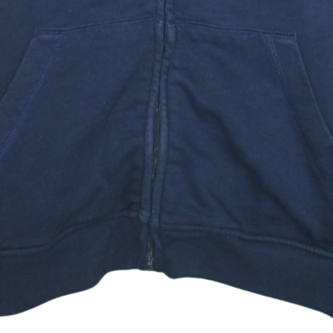 Canterbury Mens Blue Full Zip Hoodie L Rugby Sports Sweatshirt