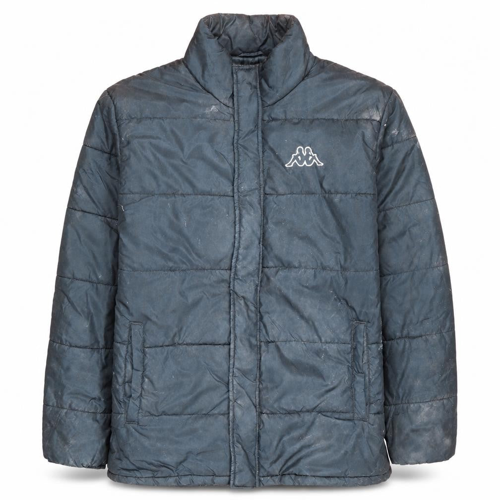Kappa Men's Blue 2XL Puffer Jacket Winter Padded Coat