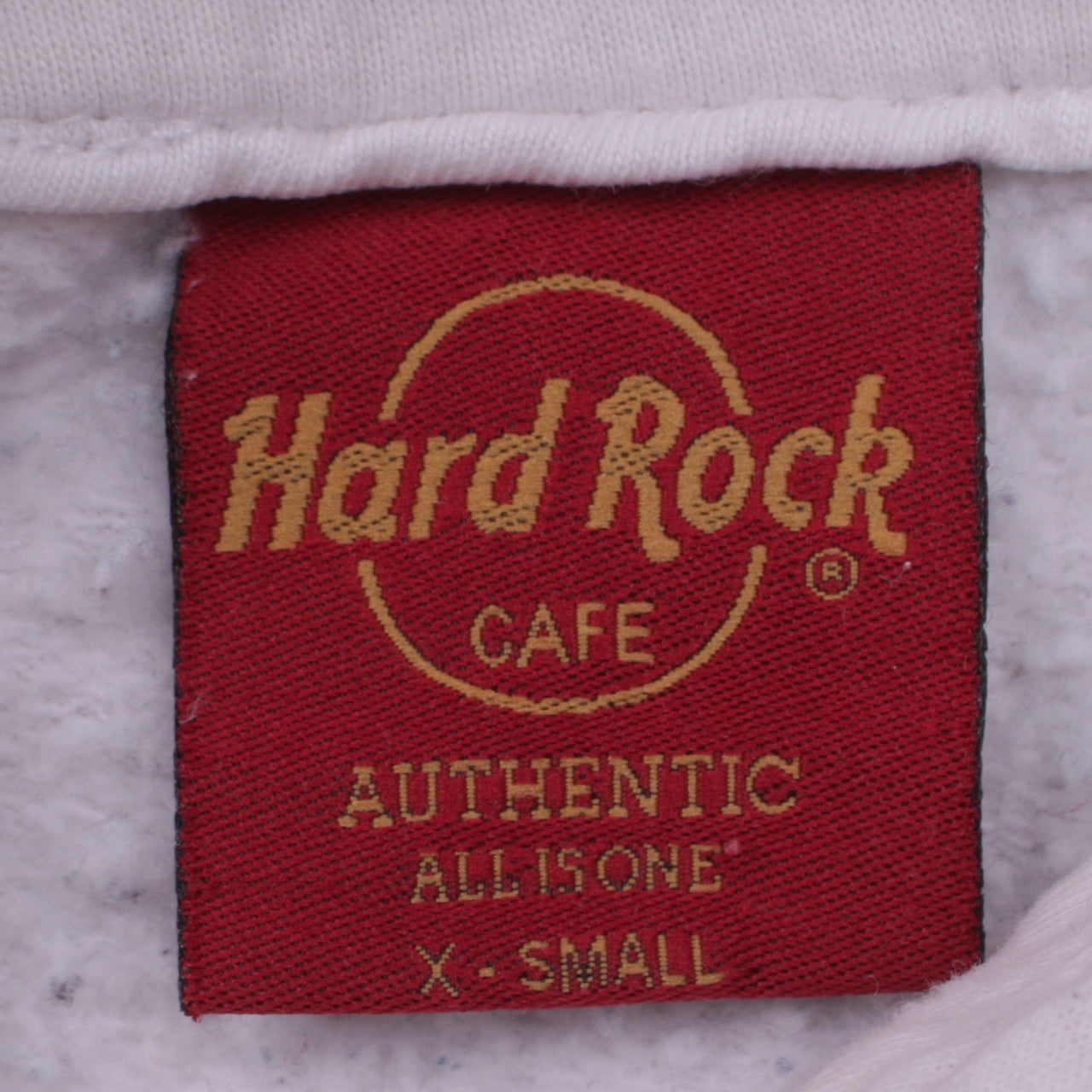 Hard Rock Cafe Women's White XS Pullover Hoodie Buenos Aires