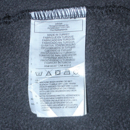 Additional view of Adidas boys’ black crew neck logo sweatshirt 13-14 years