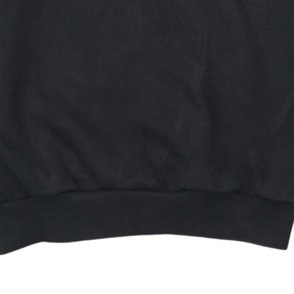 Additional view of Adidas boys’ black crew neck logo sweatshirt 13-14 years