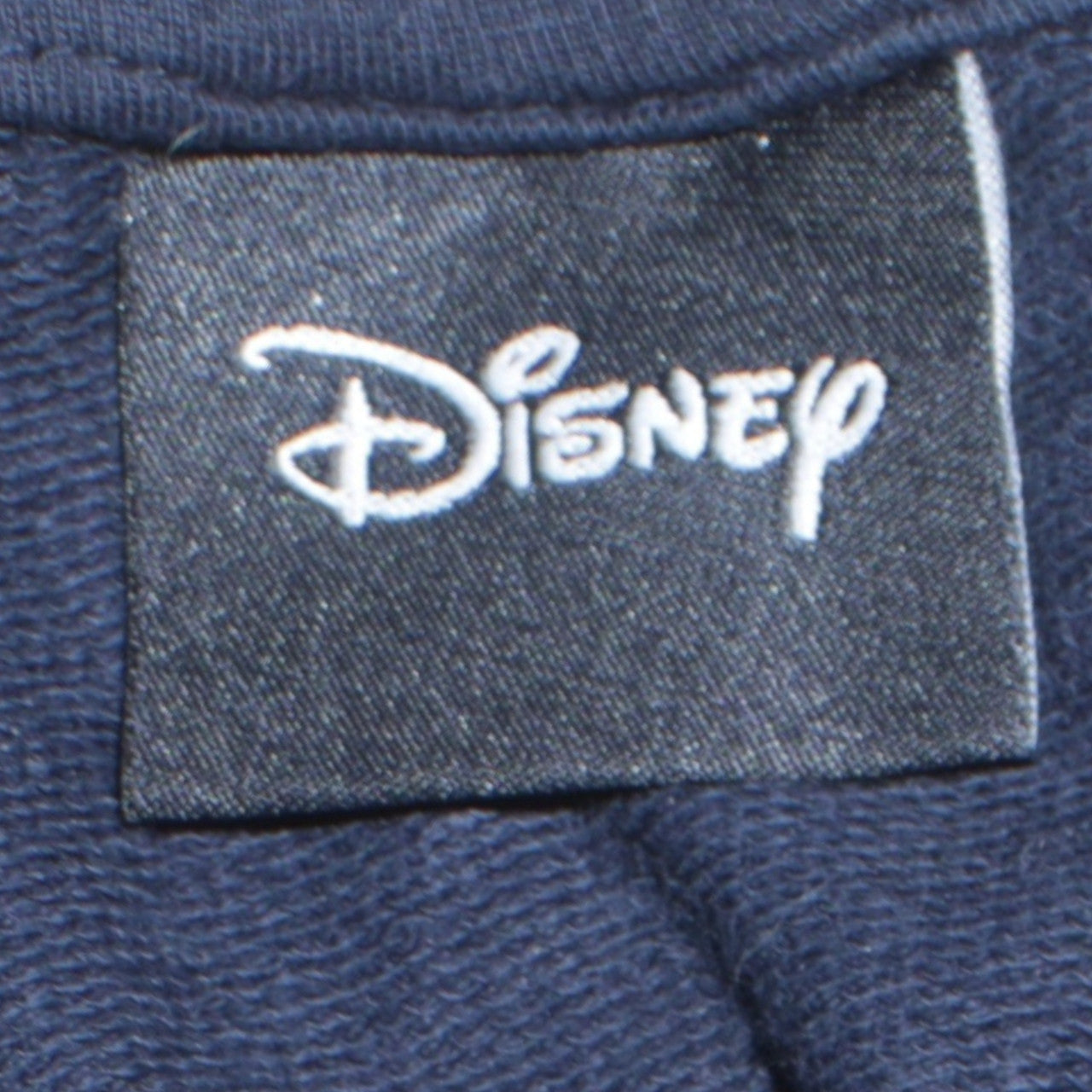 Disney Tu Women Navy Blue Christmas Mickey Mouse Glitter Sweatshirt Size 16