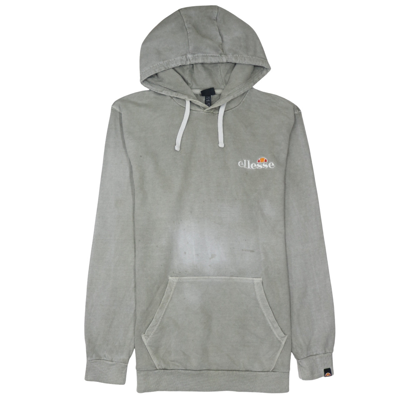 Ellesse Men’s Grey Pullover Hoodie XL Regular Fit Cotton