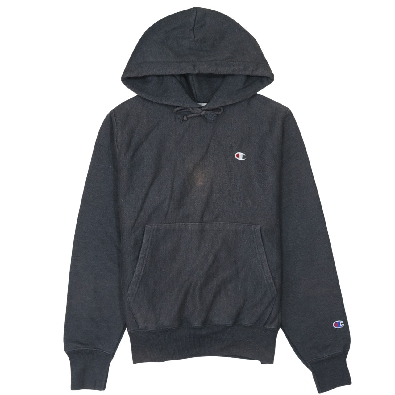 Champion Men's Black Small Pullover Fleece Hoodie