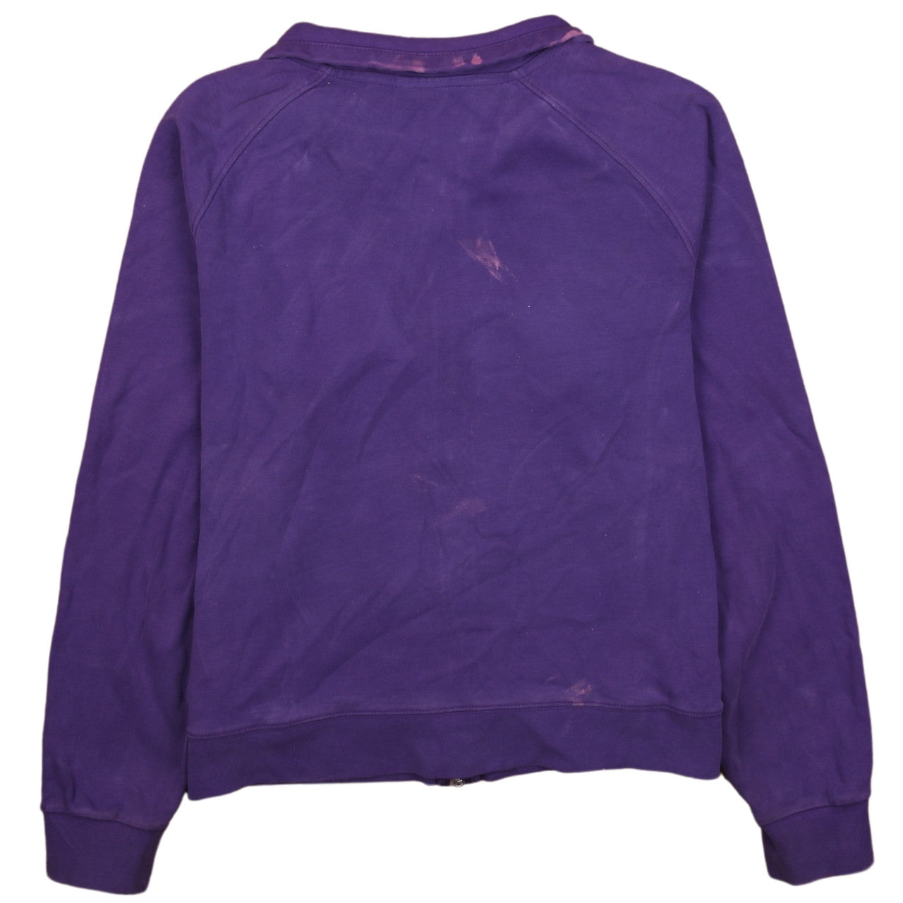 Nike Teens Purple Track Jacket Full Zip Activewear Size 14