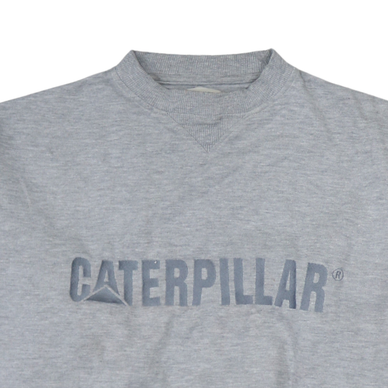 Caterpillar Men's Grey Pullover Sweatshirt L Regular Fit