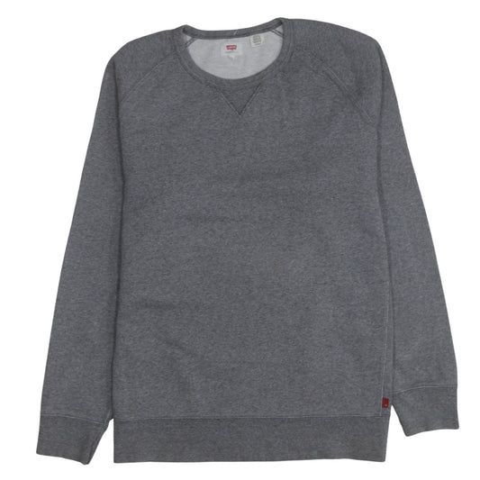 Levi’s Men’s Grey Crew Neck Pullover Sweatshirt XL