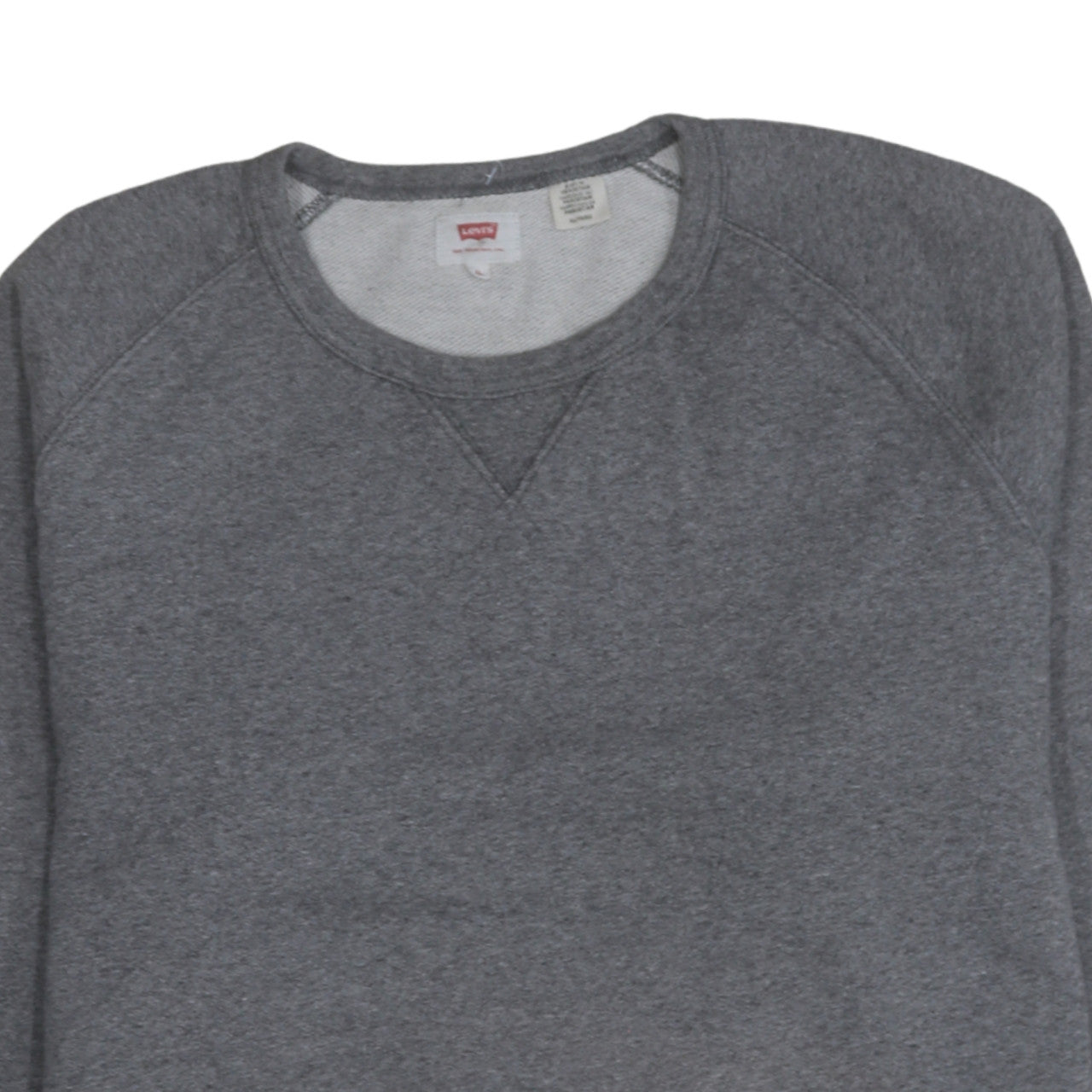 Levi’s Men’s Grey Crew Neck Pullover Sweatshirt XL