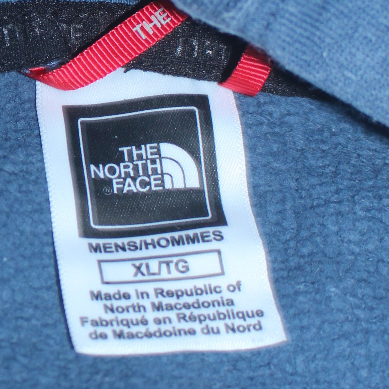 The North Face Men's Blue XL Pullover Hoodie with Logo