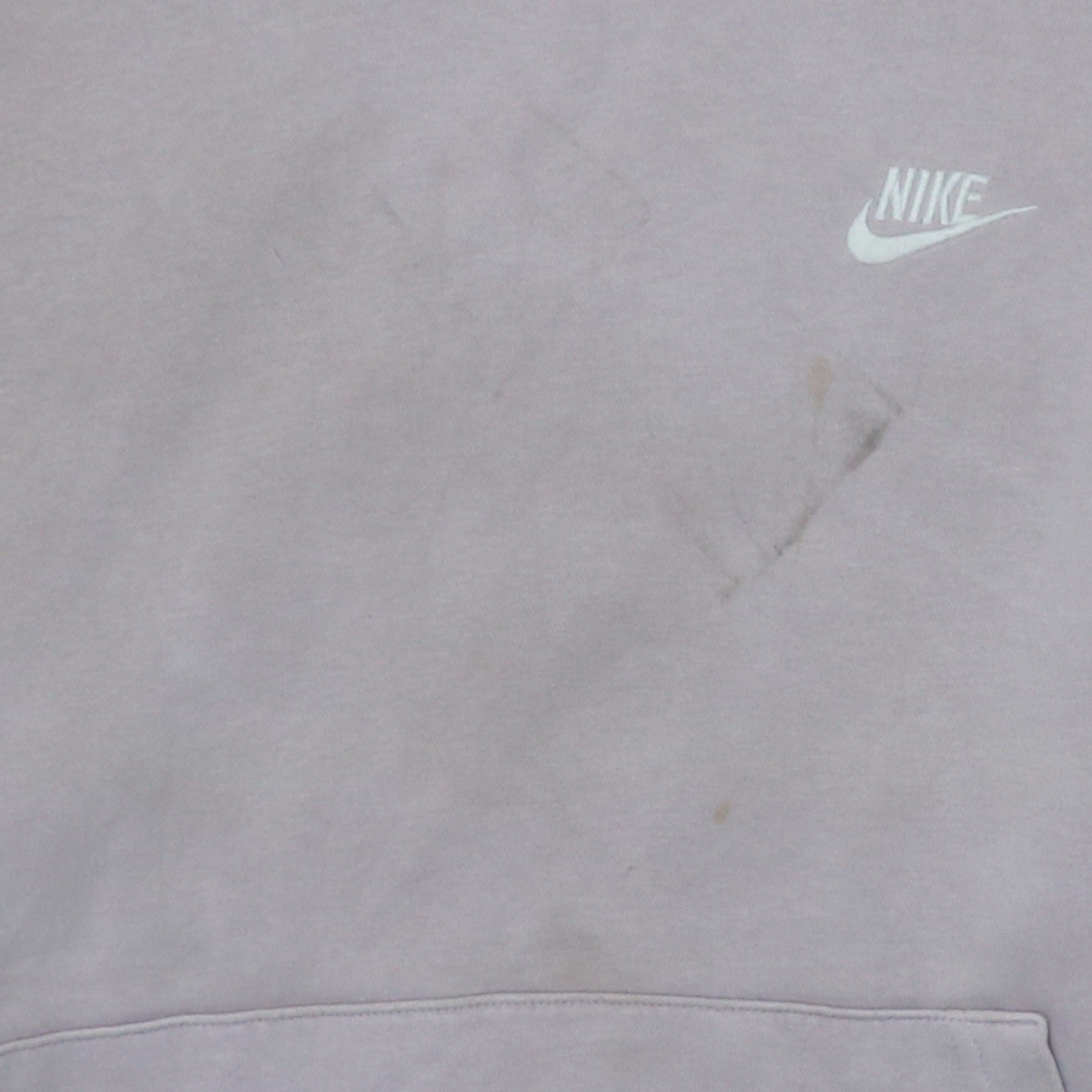 Nike Womens Lilac Pullover Hoodie XXL Relaxed Fit Cotton Blend
