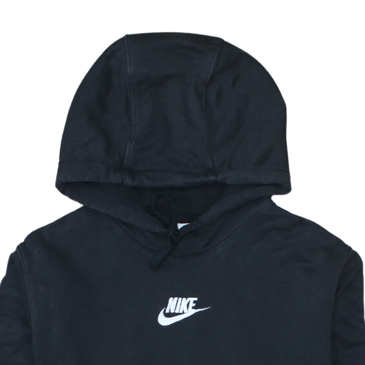 Nike Men's Black Pullover Hoodie S Regular Fit Fleece Sportswear