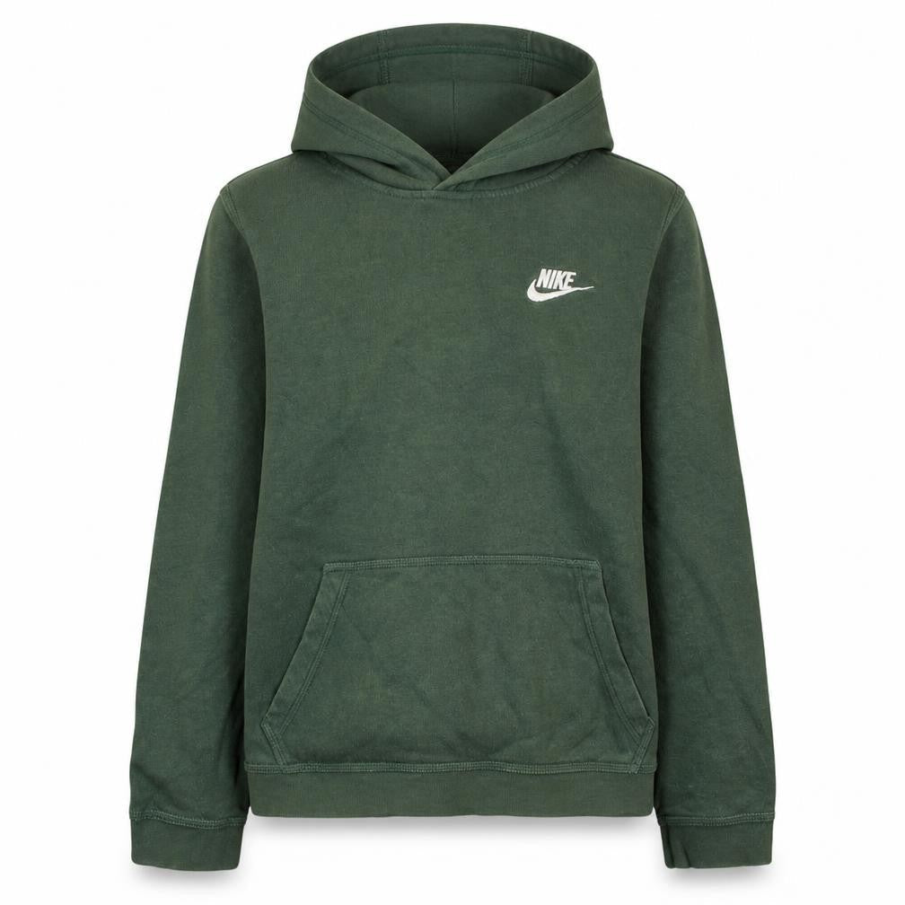 Nike Boys Green Pullover Fleece Hoodie L 147-158cm Regular Fit