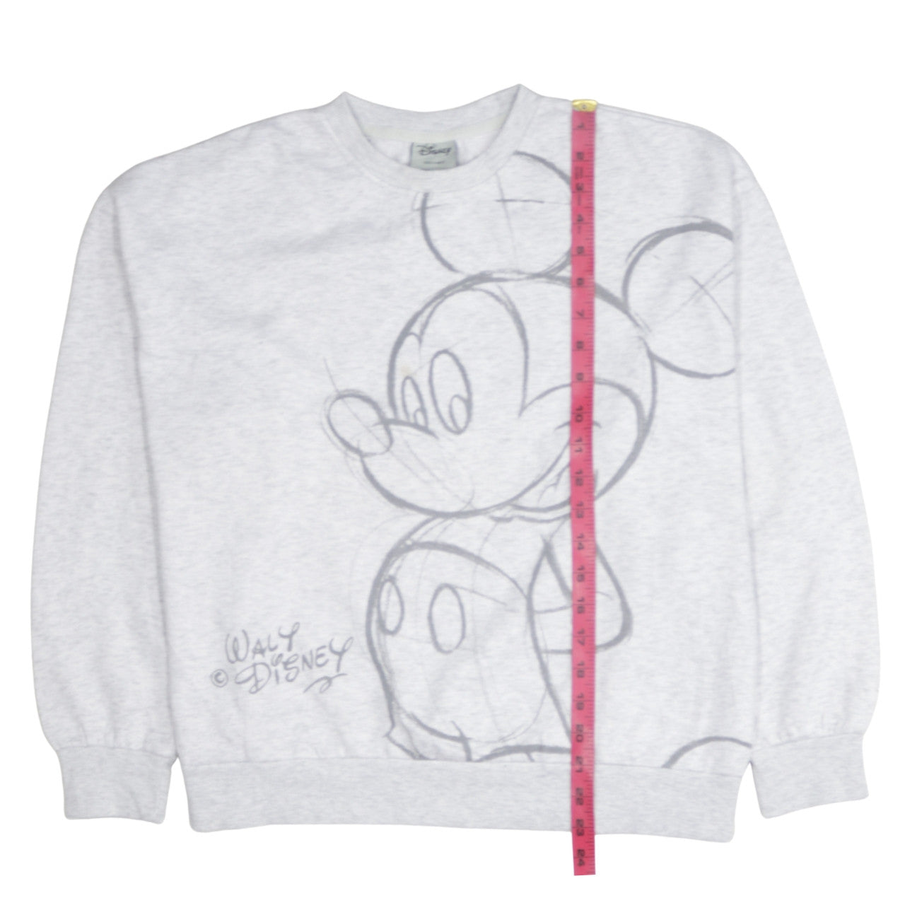 Disney x Primark Women’s Grey Mickey Mouse Sweatshirt Size S 10/12